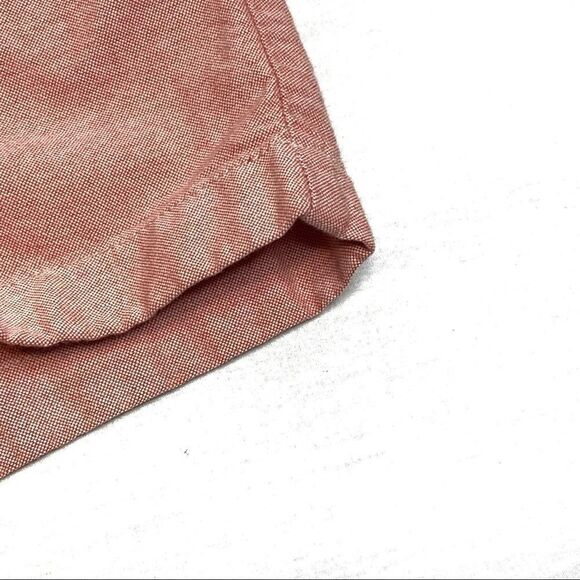 J. Crew Factory heathered red broken in chino shorts size 4 - Picture 7 of 14